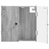 vidaXL &Nu;&tau;&omicron;&upsilon;&lambda;ά&pi;&alpha; &Pi;&iota;&nu;ά&kappa;&omega;&nu; &Beta;&epsilon;&lambda;ώ&nu; BREDA &Gamma;&kappa;&rho;&iota; Sonoma 52,5 x 10,5 x 53,5 &epsilon;&kappa;.