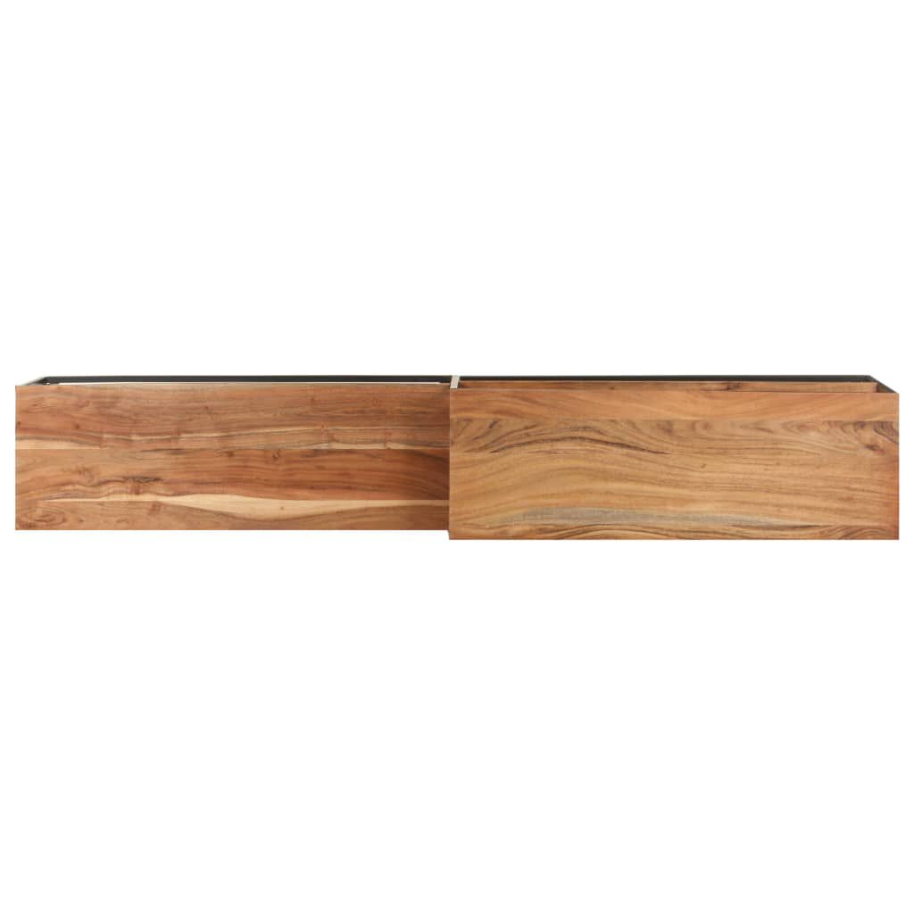 vidaXL Έπιπλο Τηλεόρασης 180 x 30 x 50 εκ. από Μασίφ Ξύλο Ακακίας