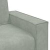 vidaXL Σετ Καναπέ με μαξιλάρι 3 pcs Γκρι 220 x 78 x 84 εκ. Βελούδο
