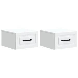 vidaXL &Tau;&omicron;ί&chi;&omicron;&upsilon; &Kappa;&rho;&epsilon;&mu;&alpha;&sigma;&tau;ό &Kappa;&omicron;&mu;&omicron;&delta;ί&nu;&omicron; 2 pcs &Lambda;&epsilon;&upsilon;&kappa;ό 34,5 x 33 x 20 &epsilon;&kappa;.