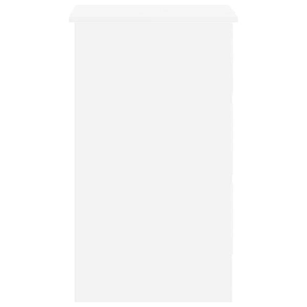 vidaXL Γραφείο Λευκό 90 x 45 x 76 εκ. από Επεξ. Ξύλο