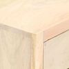 vidaXL Κομοδίνο Χρυσό 40 x 30 x 50 εκ. από Μασίφ Ξύλο Μάνγκο