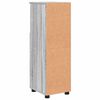 vidaXL Ντουλάπι Μπάνιου Γκρι sonoma 30 x 35 x 95 εκ Επεξεργασμένο ξύλο