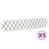 vidaXL Καφασωτό Φράχτης 5 τεμ. 180 x 30 εκ. από Ιτιά