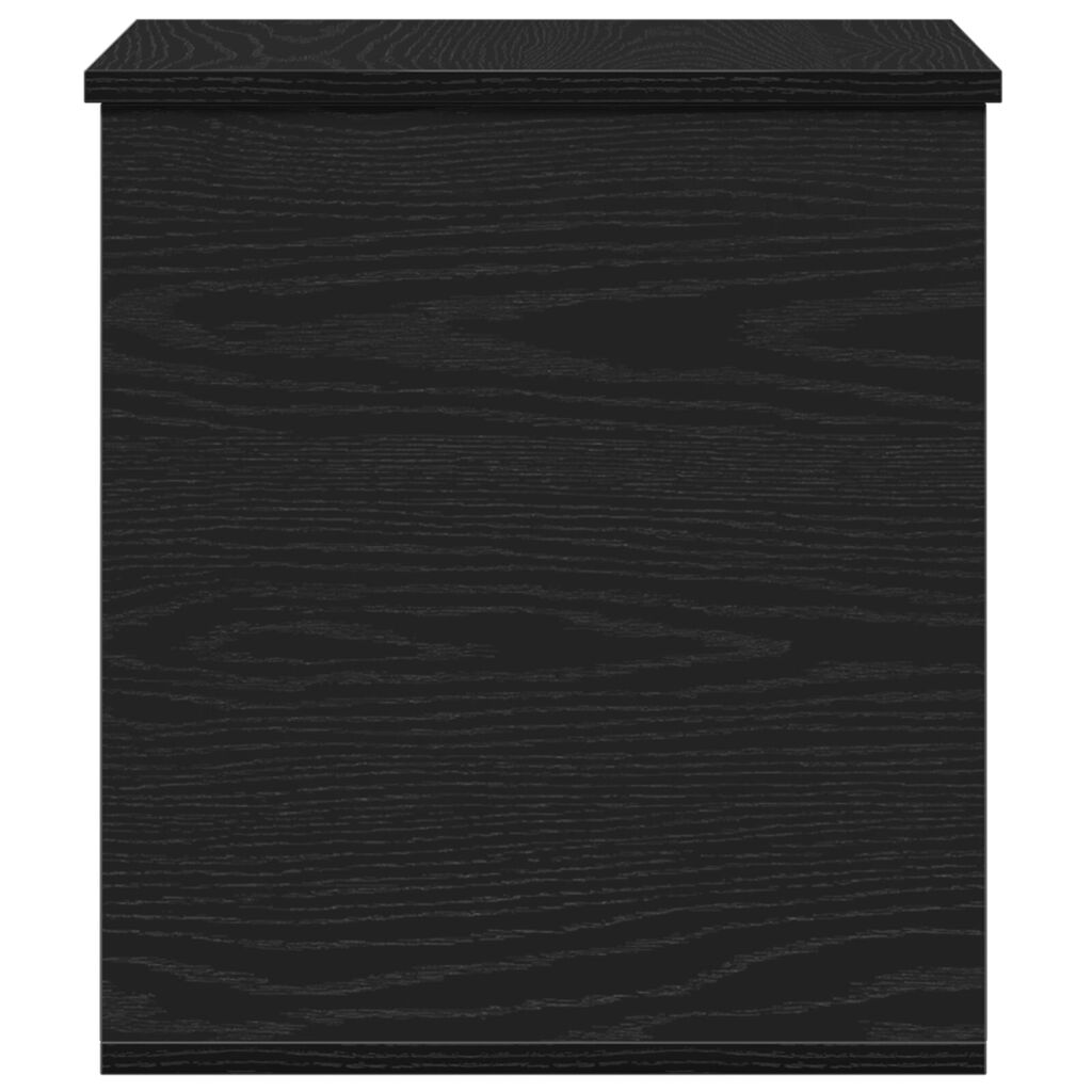 vidaXL Κουτί Αποθήκευσης Μαύρη Δρυς 40x42x46 εκ. Φτιαγμένο από Ξύλο