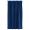vidaXL Κουρτίνες με κουρτίνες 2 pcs Σκούρο Μπλε 140x140cm Πολυεστέρας