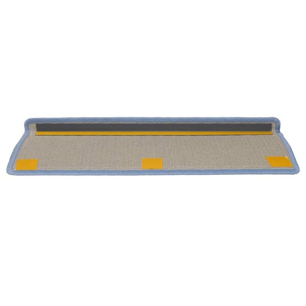 vidaXL Πατάκια Σκάλας Μοκέτα 15 τεμ. Μπλε 65x21x4 εκ.