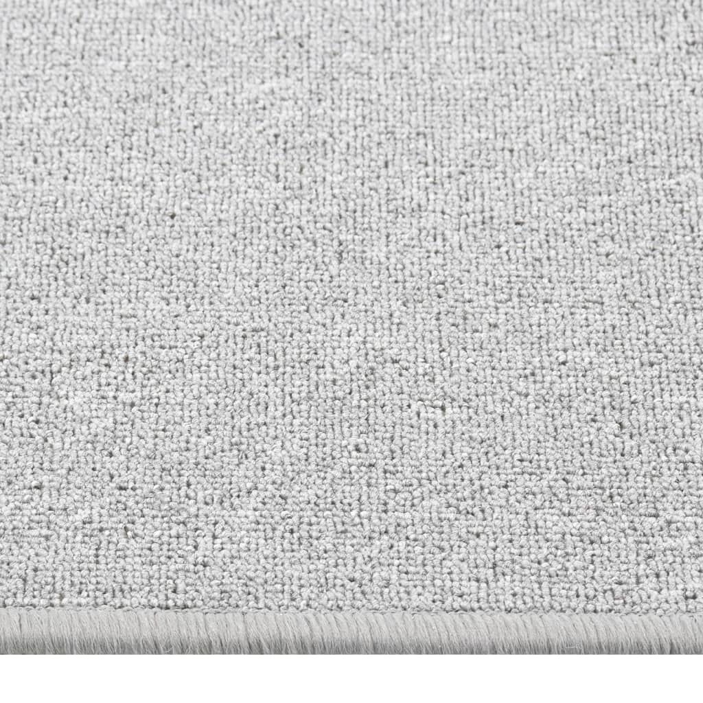 vidaXL Χαλί Διάδρομος Ανοιχτό Γκρι 50 x 250 εκ.