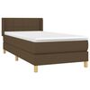 vidaXL &Kappa;&rho;&epsilon;&beta;ά&tau;&iota; Boxspring &mu;&epsilon; &Sigma;&tau;&rho;ώ&mu;&alpha; &Sigma;&kappa;&omicron;ύ&rho;&omicron; &Kappa;&alpha;&phi;έ 90x190 &epsilon;&kappa;. &Upsilon;&phi;&alpha;&sigma;&mu;ά&tau;&iota;&nu;&omicron;