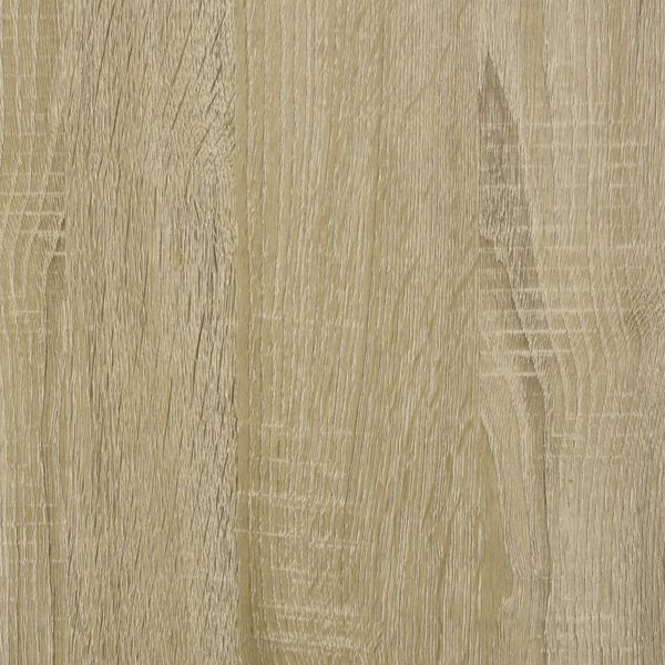 vidaXL Έπιπλο Τηλεόρασης Επιτοίχιο Sonoma Δρυς 40x34,5x60 εκ.