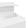 vidaXL Κομοδίνα 2 τεμ. με 2 Συρτάρια Λευκά 40x36,5x62 εκ.
