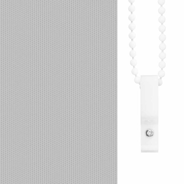 vidaXL Ρολέρ Μπλακάουτ ανοιχτό γκρι 100x150 cm Πλάτος υφάσματος 95,7cm