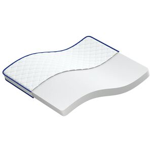 vidaXL &Sigma;&tau;&rho;ώ&mu;&alpha; &mu;&epsilon; &Alpha;&phi;&rho;ό &Mu;&nu;ή&mu;&eta;&sigmaf; &Lambda;&epsilon;&upsilon;&kappa;ό 140x190x17 &epsilon;&kappa;. &mu;&alpha;&lambda;&alpha;&kappa;ό
