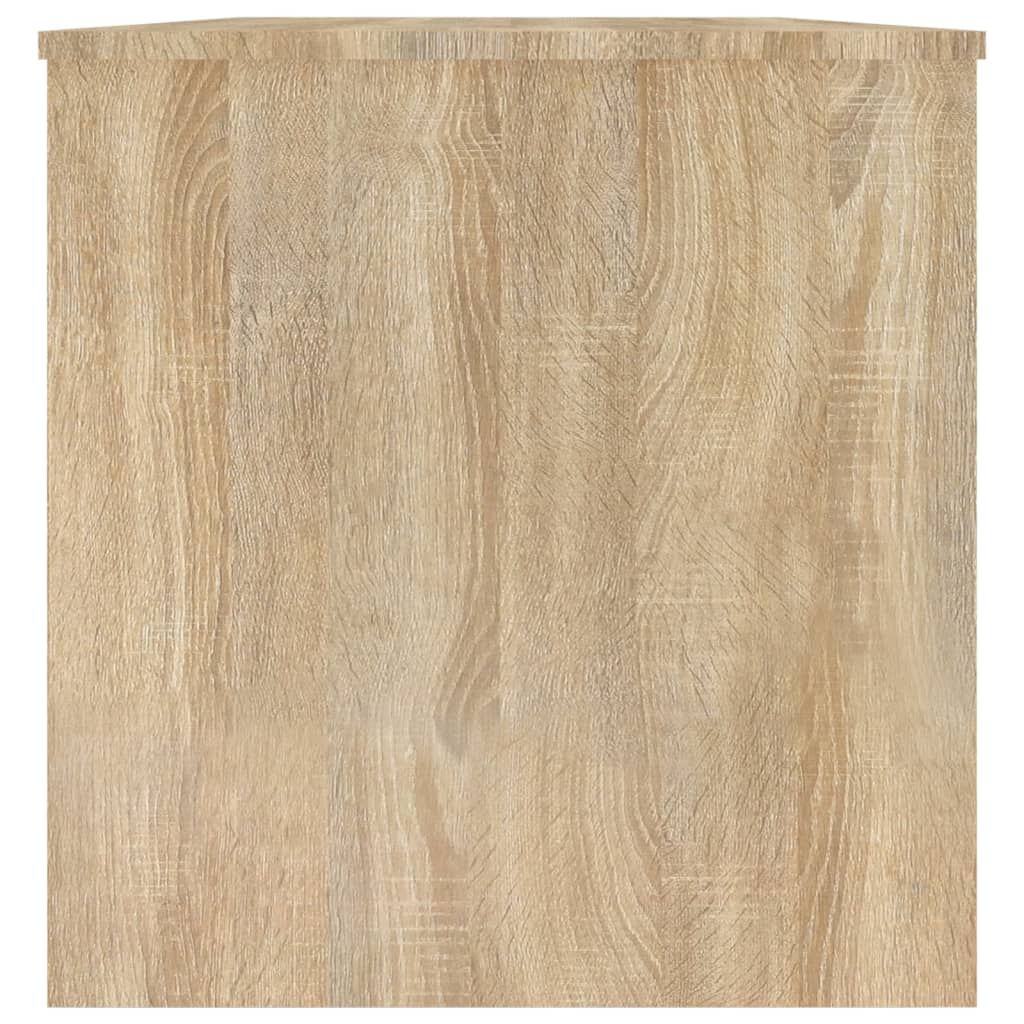 vidaXL Τραπεζάκι Σαλονιού Sonoma Δρυς 102x50x52,5 εκ. Επεξεργ. Ξύλο