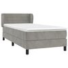 vidaXL &Kappa;&rho;&epsilon;&beta;ά&tau;&iota; Boxspring &mu;&epsilon; &Sigma;&tau;&rho;ώ&mu;&alpha; &Alpha;&nu;&omicron;&iota;&chi;&tau;ό &Gamma;&kappa;&rho;&iota; 90x190 &epsilon;&kappa;. &Beta;&epsilon;&lambda;&omicron;ύ&delta;&iota;&nu;&omicron;