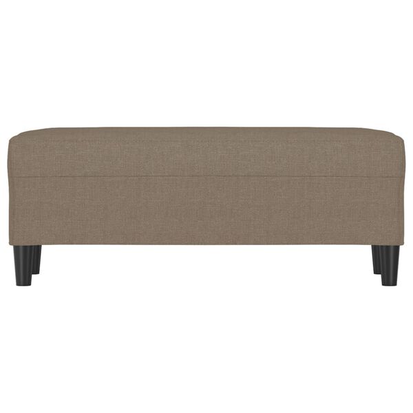 vidaXL &Pi;ά&gamma;&kappa;&omicron;&sigmaf; Taupe 100x35x41 &epsilon;&kappa;. &Upsilon;&phi;&alpha;&sigma;&mu;ά&tau;&iota;&nu;&omicron;&sigmaf;