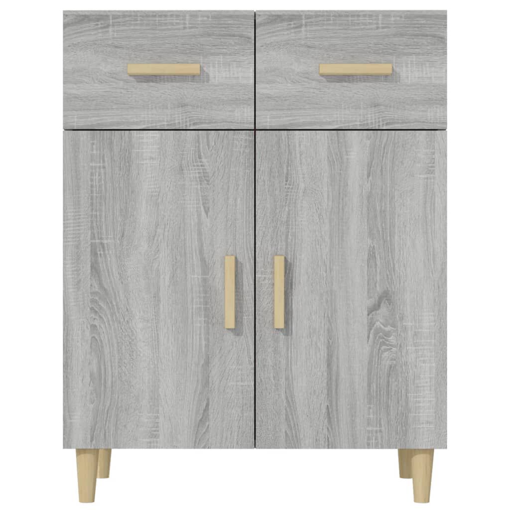 vidaXL Ντουλάπι Γκρι Sonoma 69,5 x 34 x 89 εκ. από Επεξεργασμένο Ξύλο