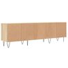 vidaXL Έπιπλο Τηλεόρασης Sonoma Δρυς 150x30x44,5 εκ. Επεξ. Ξύλο