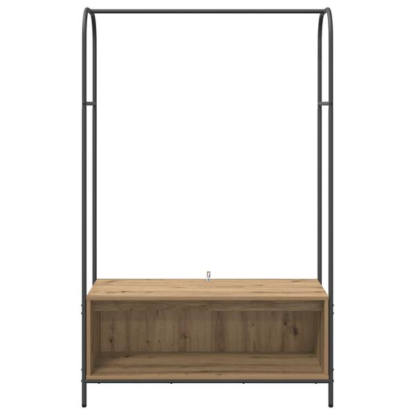 vidaXL Ράφι Ρούχων Καρυδιά 100x44x160 εκ.