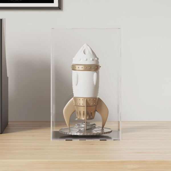 vidaXL Κουτί Βιτρίνας Διαφανές Ακρυλικό 14x14x22 εκ.