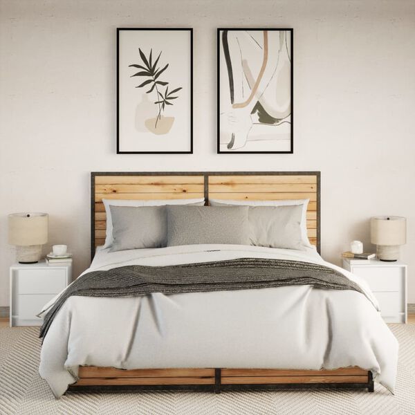 vidaXL &Kappa;&omicron;&mu;&omicron;&delta;ί&nu;&alpha; &mu;&epsilon; &Phi;ώ&tau;&alpha; LED 2 &tau;&epsilon;&mu;. &Lambda;&epsilon;&upsilon;&kappa;ά &alpha;&pi;ό &Epsilon;&pi;&epsilon;&xi;&epsilon;&rho;&gamma;&alpha;&sigma;&mu;έ&nu;&omicron; &Xi;ύ&lambda;&omicron;