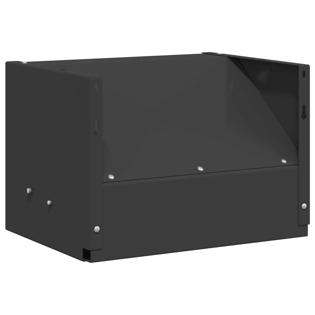 vidaXL Κουτί Παγίδας Σφαιρών Μαύρο 29 x 22 x 20 εκ Ατσάλι