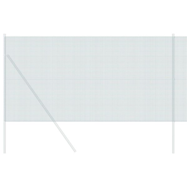 vidaXL Φράχτης από Συρμάτινο Πλέγμα, Πράσινος, 1.2x25 μ, Σίδερο
