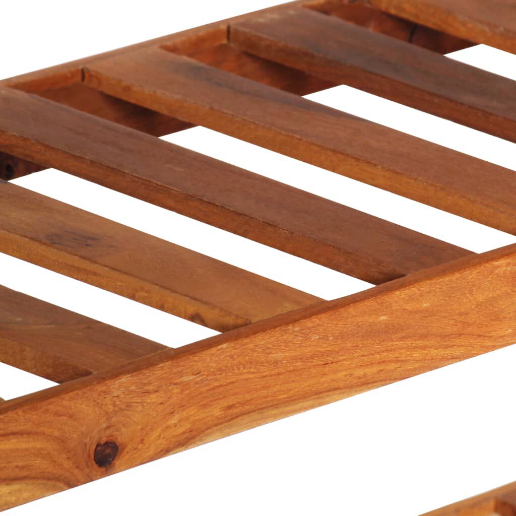 vidaXL Μπουφές με 3 Συρτάρια 110x30x80 εκ. από Μασίφ Ξύλο Ακακίας