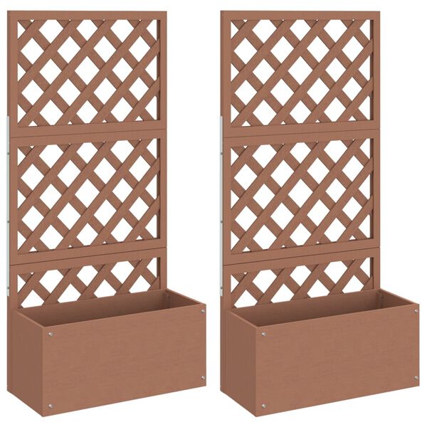 vidaXL &Kappa;&alpha;&phi;&alpha;&sigma;&omega;&tau;ά &mu;&epsilon; &Gamma;&lambda;ά&sigma;&tau;&rho;&alpha; &Kappa;&alpha;&phi;έ 2 &tau;&epsilon;&mu;. 65 x 33x 135 &epsilon;&kappa;. &alpha;&pi;ό WPC