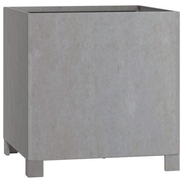 vidaXL Ζαρντινιέρα με Πόδια Σκουριασμ. 42x30x43 εκ. Ατσάλι από Κορτέν