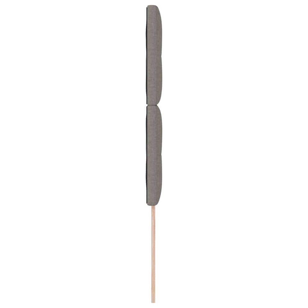 vidaXL Κεφαλάρι με κεφαλάρι Taupe 100 cm ύφασμα