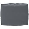 vidaXL Σετ Μαξιλαριών Πάγου 2 pcs Ανθρακί 50 x 50 x 12 cm