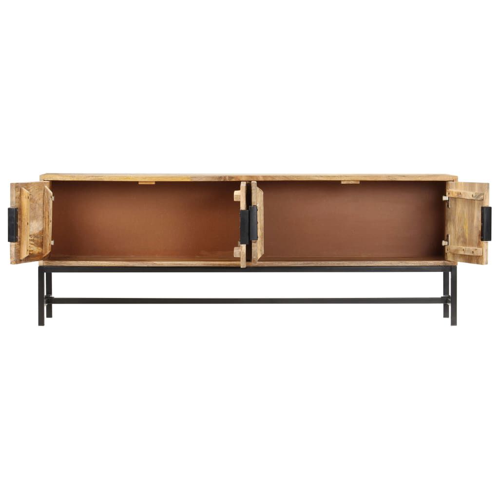 vidaXL Έπιπλο Τηλεόρασης 140 x 30 x 50 εκ. από Μασίφ Ξύλο Μάνγκο