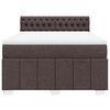 vidaXL &Kappa;&rho;&epsilon;&beta;ά&tau;&iota; Boxspring &mu;&epsilon; &Sigma;&tau;&rho;ώ&mu;&alpha; &Sigma;&kappa;&omicron;ύ&rho;&omicron; &Kappa;&alpha;&phi;έ 160x200 &epsilon;&kappa; &Upsilon;&phi;&alpha;&sigma;&mu;ά&tau;&iota;&nu;&omicron;