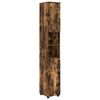 vidaXL Σετ Επίπλων Μπάνιου 4 pcs Καπνιστή δρυς 61 x 35 x 64 εκ.