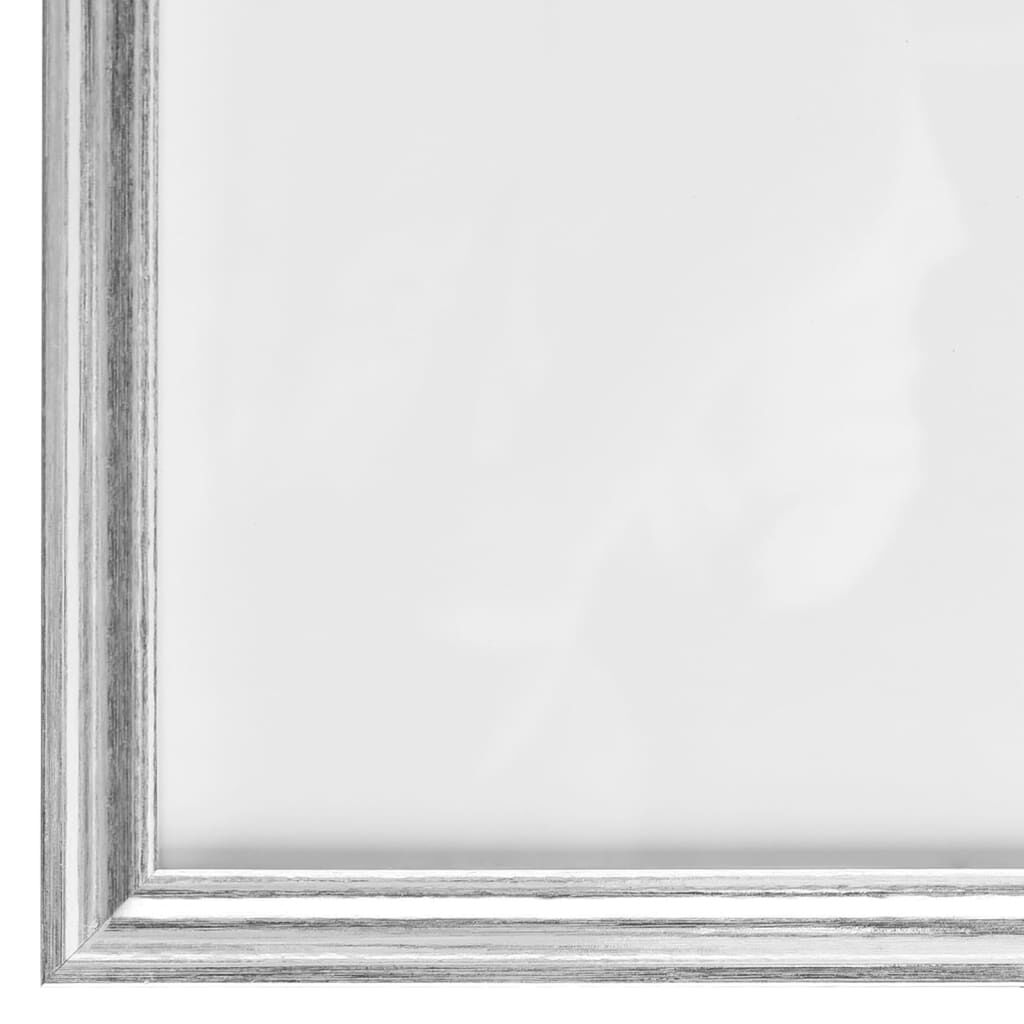 vidaXL Κορνίζες Κολάζ για Τοίχο 5 τεμ. Ασημί 70 x 90 εκ. MDF