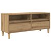vidaXL &Nu;&tau;&omicron;&upsilon;&lambda;ά&pi;&iota; TV 100 x 34,5 x 44,5 &epsilon;&kappa;. Artisan Oak