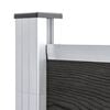 vidaXL Πάνελ Περίφραξης Γκρι 175 x 105 εκ. από WPC