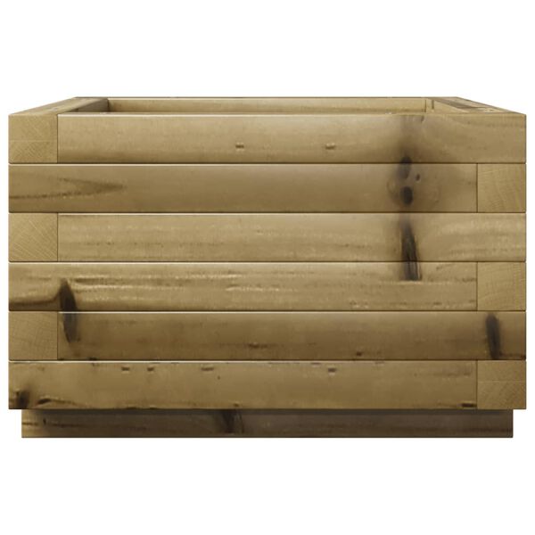 vidaXL Ζαρντινιέρα Κήπου 40x40x26,5 εκ. από Εμποτισμένο Ξύλο Πεύκου