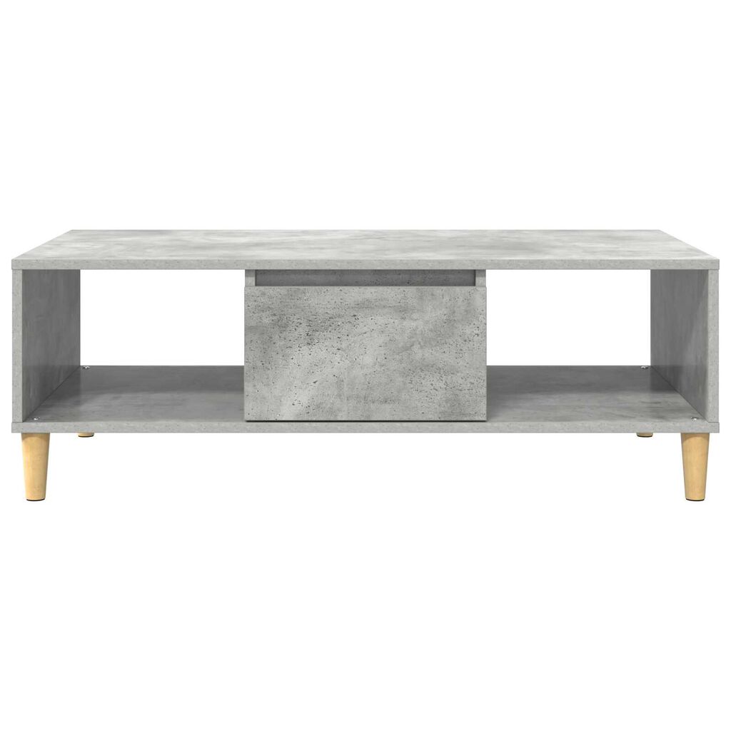 vidaXL Γκρι σκυροδέματος 103.5 x 60 x 35 εκ Επεξεργασμένο ξύλο
