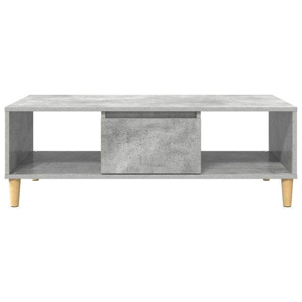 vidaXL Γκρι σκυροδέματος 103.5 x 60 x 35 εκ Επεξεργασμένο ξύλο
