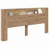 vidaXL Κεφαλάρι Artisan Oak 200 x 15 x 103,5 εκ. Επεξεργασμένο ξύλο