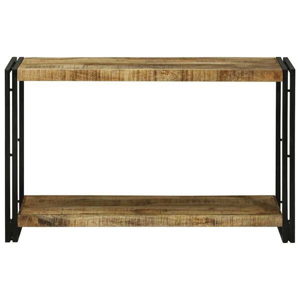 vidaXL Τραπέζι κονσόλας 120 x 33 x 75 εκ Μασίφ ακατέργαστο ξύλο μάνγκο