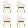vidaXL &Gamma;&upsilon;&rho;&iota;&sigma;&tau;έ&sigmaf; &kappa;&alpha;&rho;έ&kappa;&lambda;&epsilon;&sigmaf; &phi;&alpha;&gamma;&eta;&tau;&omicron;ύ 4 pcs &Mu;&pi;&omicron;&upsilon;&kappa;&lambda;έ &Kappa;&rho;&epsilon;&mu; 54 x 58 x 87 &epsilon;&kappa;.