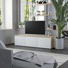 vidaXL Έπιπλο Τηλεόρασης Λευκό/Sonoma Δρυς 120x34x30 εκ. Επεξ. Ξύλο