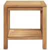 vidaXL Τραπεζάκι σαλονιού Καφέ 45 x 45 x 45 cm Μασίφ ξύλο teak