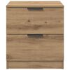 vidaXL &Kappa;&omicron;&mu;&omicron;&delta;ί&nu;&omicron; 2 pcs Artisan Oak 45 x 39 x 50 &epsilon;&kappa;. &Epsilon;&pi;&epsilon;&xi;&epsilon;&rho;&gamma;&alpha;&sigma;&mu;έ&nu;&omicron; &xi;ύ&lambda;&omicron;