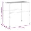 vidaXL Απλώστρα Ρούχων 83 x (50-55) x (40-85) εκ. από Αλουμίνιο