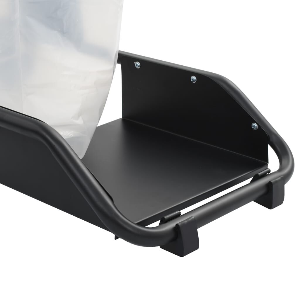 vidaXL Συλλέκτης Σκόνης Μαύρος 550 W με Σετ Προσαρμογέων