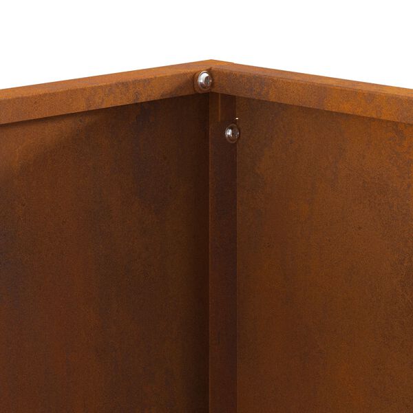 vidaXL Φωτιά Καφέ 60 x 60 x 40 cm Ατσάλι σκληρυθέν στον αέρα